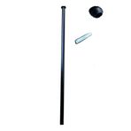 Evnalia 46 cm Metal Boru Ayak Kütük Masa Orta Sehpa Zigon Ayağı (1 Adet Ayak)