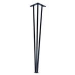 Evnalia Metal Profil Boru Ayak Kütük Yemek Çalışma Masası Dresuar Ayağı 73 cm (1 Adet)