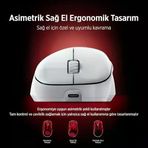Evnia Serisi Spk9418 Kablosuz Bluetooth Dual Mod 12000Dpi 6 Tuşlu Optik Mouse (Beyaz)