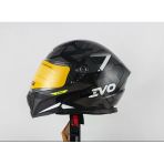 Evo 906 Çene Açılır Kask Siyah / Gri Siyah / Gri