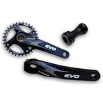Evo Pioneer 34T Siyah Hollowtech Göbek Tek Yaprak Aynakol