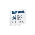Evo Plus 64GB Sdxc U1 Sınıf 10 A1 160MB/S Micro Sd Bellek Kartı Adaptörlü 2021 Sürümü (MB-MC64KA/EU) - standart