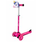 Evo SUN-HTI-EVO / PMB 3 Tekerlekli Unicorn Işıklı Pembe Mini Cruiser Scooter