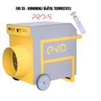 EVO40 Pros - 40 Kw Kumandalı ve Dijital Endüstriyel Elektrikli Fanlı Isıtıcı - 4000 W