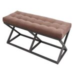 evodeko Kahve - Siyah Bench Puf