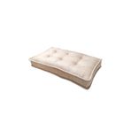 Evodeko Natürel Krem Yer Minderi