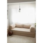 Evodeko Nook Yataklı Minder Kanepe - Daybed - Bej