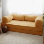 Evodeko Nook Yataklı Minder Kanepe - Daybed - Sarı