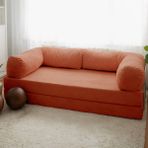 Evodeko Nook Yataklı Minder Kanepe - Daybed - Somon