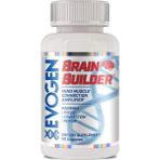 Evogen Brain Builder Neuro Mind Boosts Focus Concentration & Connection Lions Mane Bacopa Monnieri Alpha-Gpc 90 Caps - Aromasız
