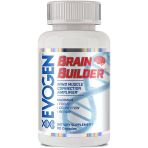 Evogen Brain Builder Neuro Mind Boosts Focus Concentration & Connection Lions Mane Bacopa Monnieri Alpha-Gpc 90 Caps