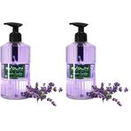 Evolini 500 ml Lavanta Esintisi Sıvı Sabun/Lavender Breeze Liquid Soap (2 paketi)
