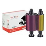 Evolis R3011 Renkli 5 Panel Ribbon
