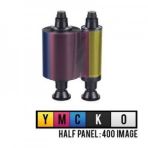 Evolis R3013 1/2 Yarım Panel Pebble Dualys Renkli 400 Baskı Ribon
