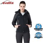 Evolite Diva Kadın 3in1 Gri/Siyah Mont - Renkli