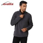 Evolite Fuga Bay Mikro Gri Erkek Sweatshirt Polar
