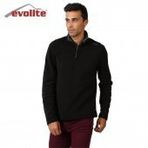 Evolite Fuga Bay Mikro Siyah Erkek Polar Sweater