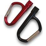 Evolite Mini Karabinalı LED El Feneri - Kırmızı