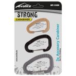 Evolite Strong Gri-Siyah-Bej 3'lü Karabina Seti