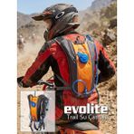 Evolite Trail 2l Hidrasyon Çantası Su Çantası 2 Litre Hafif Koşu Trekking Bisiklet Dağ Yürüyüşü Çantası - Haki