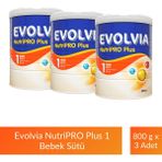 Evolvia Nutri Pro Plus 1 3x1000 gr Bebek Sütü