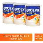 Evolvia Nutripro Plus 1 3x800 gr Devam Sütü