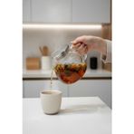 EVONİTA 1000 ml Isıya Dayanıklı Cam Demlik Çaydanlık – Ocak Üstü Borosilikat Cam Çay Demliği Kettle Şeffaf!!