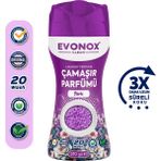 Evonox Clean Granül Çamaşır Parfümü ve Yumuşatıcı Paris Kokusu 210 g – Konsantre, 20 Yıkama, Kalıcı Ferahlık