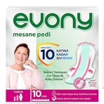 Evony 160 Adet 10'lu Yoğun Mesane Pedi