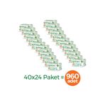Evony 24x40 960 Adet 3 Katlı Yumuşak Elastik Kulaklı Cerrahi Maske