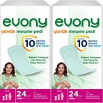 Evony 48 Adet Uzun Günlük Mesane Pedi