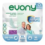 Evony Belbantlı Hasta Bezi Xl-Extra Large Beden 90 Adet
