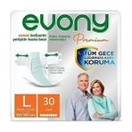 Evony Belbantlı Yetişkin Hasta Bezi Large 30 Adet 1X30 Paket L