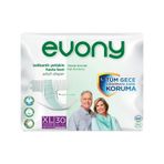 Evony Belbantlı Yetişkin Hasta Bezi Xl 30'lu Paket XL