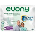 Evony Belbantlı Yetişkin Hasta Bezi Xlarge 30 Adet 1X30 Paket Xl