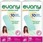 Evony Günlük Mesane Pedi Ekstra Uzun 36 Adet (2pk*18) - XL