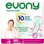 Evony Günlük Mesane Pedi Yoğun 10 lu x 8 Adet