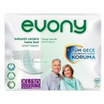 Evony Hasta Bezi Yetişkin Bel Bantlı Tekstil Yüzey XL-Ekstra Büyük 30 Adet