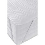 Evony Kapitoneli Sıvı Geçirmez Yatak Koruyucu Alez 150X200 cm Tek Kişilik Köşe Lastikli - Beyaz - 150 x 200 cm