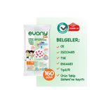 Evony Kids Elastik Kulaklı 160 Adet Maske