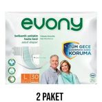 Evony L 2x30'lu Belbantlı Yetişkin Hasta Bezi