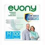 Evony Medium 120 Adet Belbantlı Hasta Bezi