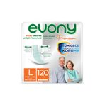 Evony Premium L 120 Adet Belbantlı Hasta Bezi