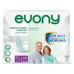 Evony Premium Yetişkin Bel Bantlı Tekstil Yüzey Ekstra Büyük 90 Adet Hasta Bezi
