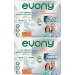 Evony Premium Yetişkin Bel Bantlı Tekstil Yüzey L Büyük 60 Adet Hasta Bezi
