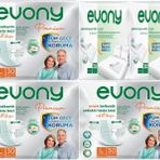 Evony Yetişkin Bel Bantlı Tekstil Yüzey Büyük 90 Adet Premium Hasta Bezi+60 Adet Yatak Koruyucu Örtü
