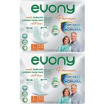 Evony Yetişkin Bel Bantlı Tekstil Yüzey L 2x30 Adet Hasta Bezi