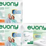 Evony Yetişkin Bel Bantlı Tekstil Yüzey L Büyük 60 Adet Hasta Bezi+30 Adet Yatak Koruyucu Örtü