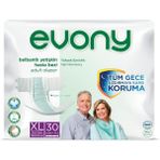 Evony Yetişkin Belbantlı Ekstra Large Jumbo 30 Adet Hasta Bezi