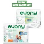 Evony Yetişkin Bezi Large 30'lu & Hasta Altı Örtüsü 30'lu